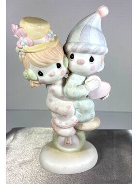 Vintage Precious Moments Lord Help Us Keep Our Act Together 101850 Couple